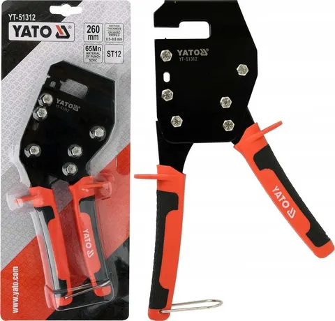 Szczypce do zaciskania profili YATO YT-51312