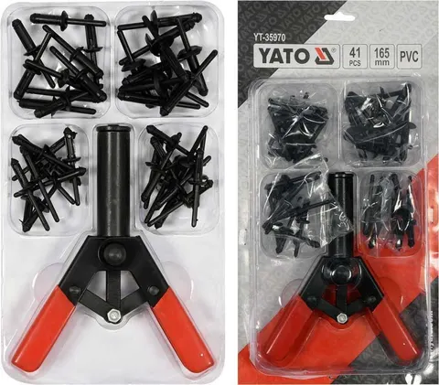 YATO NITOWNICA DO NITÓW PLASTIKOWYCH 41SZT.YT-35970