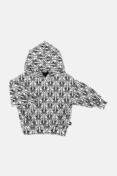 Bluza z kapturem MONOGRAM OVERSIZED HOODIE