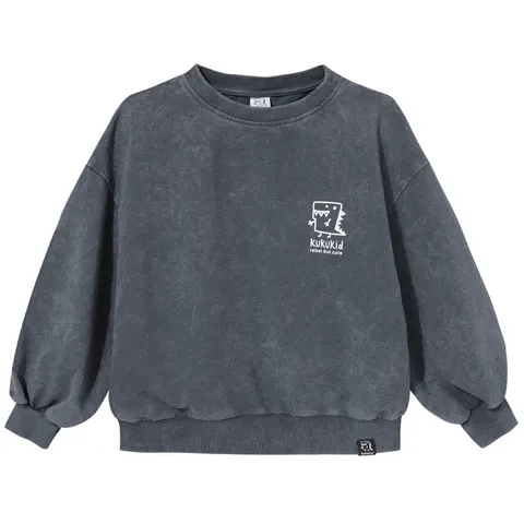 Bluza Sweatshirt GRAY WITH LOGO