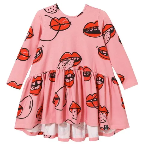 Sukienka Dancing Dress PINK LIPS