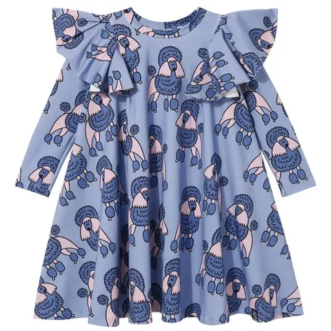 Sukienka Pompom Dress LILAC POODLE
