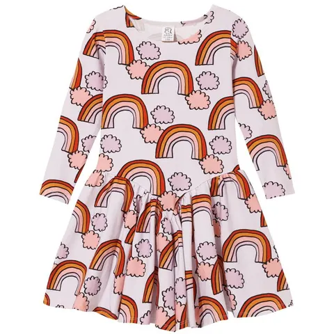 Sukienka Balerina Dress LILAC RAINBOW