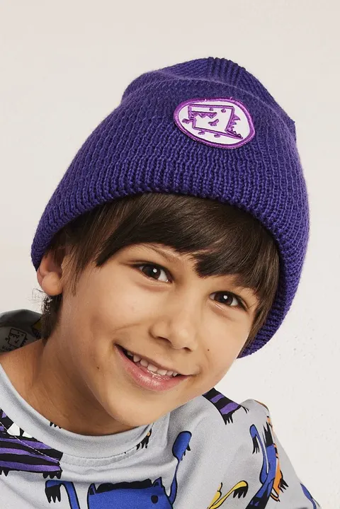 Czapka Merino Hat PURPLE