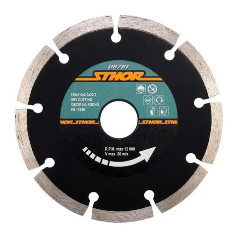 VOREL TARCZA DIAMENTOWA SEGMENT HS 125MM 08781