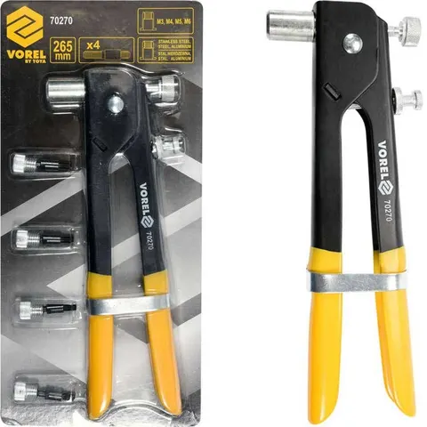 VOREL NITOWNICA RĘCZNA DO NITONAKRĘTEK M3-M6 70270