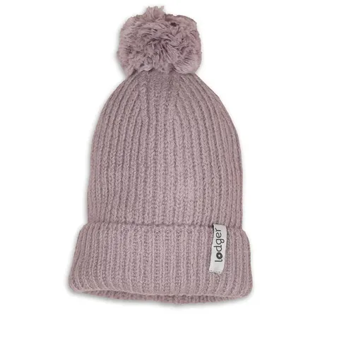 Czapeczka z wełny merino 100% różowa Rose | Lodger