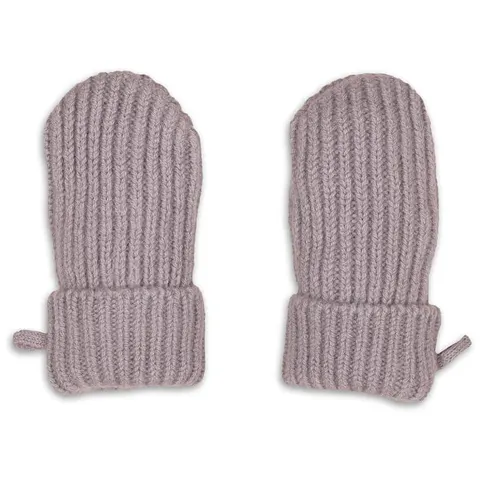 Rękawiczki dziecięce z wełny merino 100% różowe Rose | Lodger