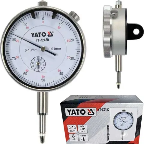 YATO CZUJNIK ZEGAROWY 0-10MM YT-72450