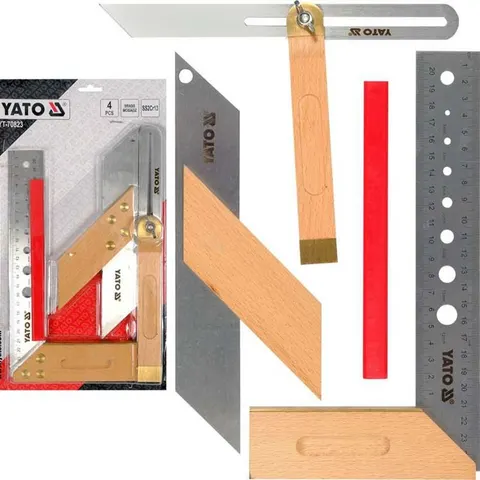 YATO ZESTAW KĄTOWNIKÓW STOLARSKICH 3SZT YT-70823