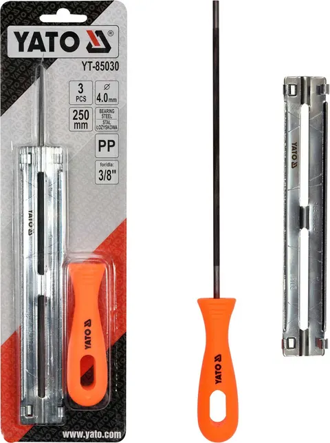 YATO PROWADNIK Z PILNIKIEM DO ŁAŃCUCHÓW 4MM YT-85030