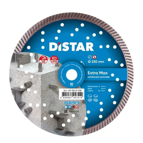 Tarcza diamentowa do betonu 230x22.23mm Distar Extra Max
