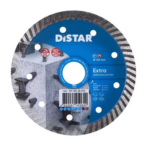 DiStar Tarcza tnąca do betonu TURBO EXTRA 125mm diamentowa
