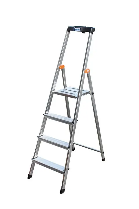 Drabina jednostronna aluminiowa 5 ST SAFETY, 126337 - KRAUSE