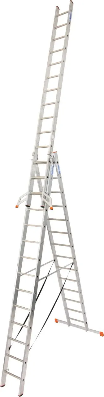 KRAUSE DRABINA WIELOFUNKCYJNA 3X14 SZCZEBLI TRIBILO + TRIGON 129727