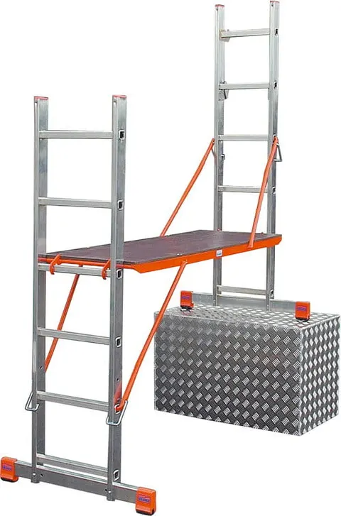 KRAUSE RUSZTOWANIE DRABINOWE 2X6 VARIO TOP 121370