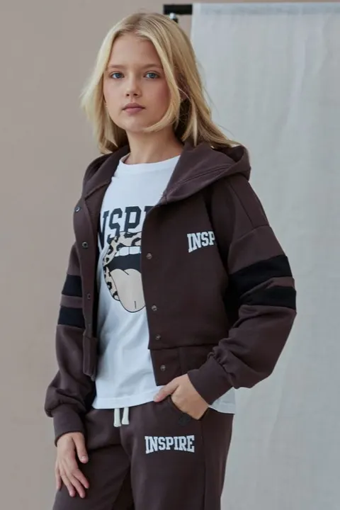 Bluza BRĄZOWA inspire