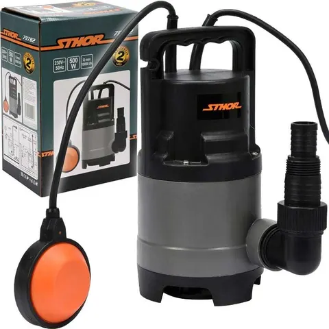 STHOR POMPA ZANURZENIOWA DO WODY BRUDNEJ 500W 79782