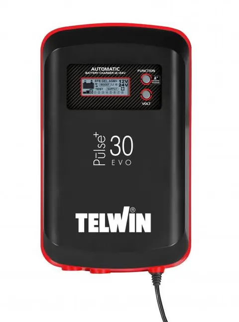 Prostownik elektroniczny Pulse 30 Evo 12/24V - 25A - Telwin