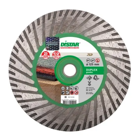 Distar Diamentowa tarcza Turbo 125 M14F Duplex