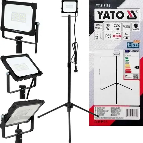 YATO REFLEKTOR SMD LED ZE STOJ. 30W 2850LM YT-818161