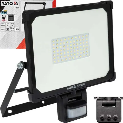 YATO REFLEKTOR SMD LED 50W 4750LM Z CZ.RUCHU YT-818291
