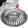 YATO SZCZOTKA DRUCIANA DO KOSY 150/25.4MM YT-85141
