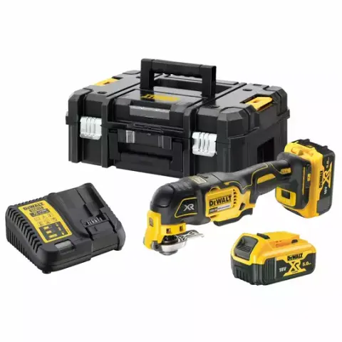 DCS356P2 DEWALT Wielofunkcyjne narzędzie oscylacyjne 18V XR 2 x 5Ah T-STAK