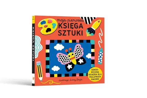 Książka dla dzieci Moja Pierwsza KSIĘGA SZTUKI 0 m+ Api Papi