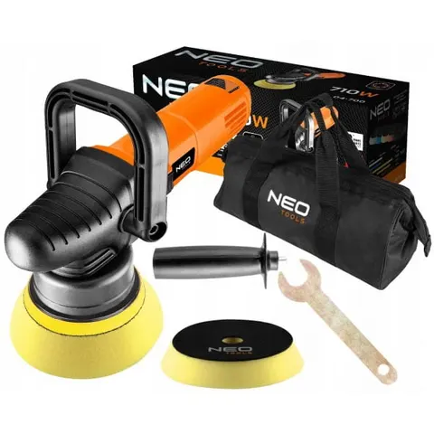 NEO TOOLS POLERKA DUAL ACTION 710W 125MM OBROTY 2000-4600 04-700 – DARMOWA WYSYŁKA