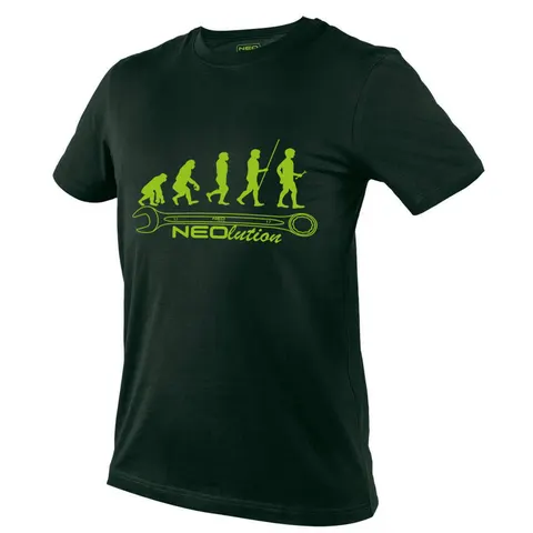 NEO TOOLS KOSZULKA T-SHIRT Z NADRUKIEM NEOLUTION ROZM M 81-640-M