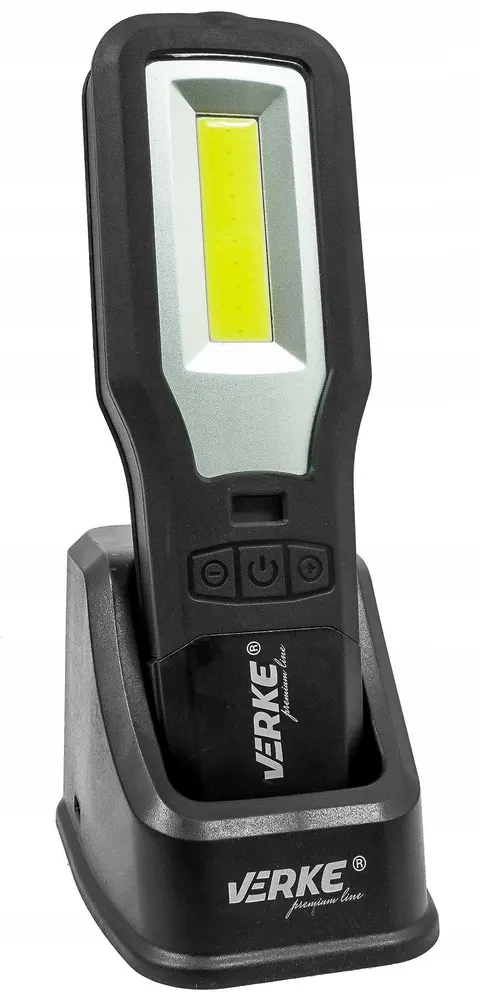 VERKE LAMPKA ROBOCZA COB 550+250LM Z BAZĄ V87554