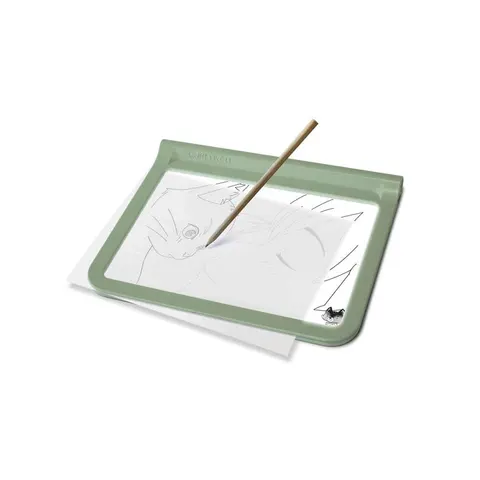Podświetlany tablet rysunkowy zielony 3 lata+ KIDYWOLF KIDYDRAW-PRO
