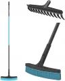 CELLFAST ZESTAW SZCZOTKA SZEROKA GRABIE 12 ZĘBÓW BODY IDEAL PRO 40-330G