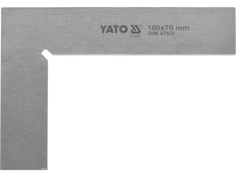 YATO KĄTOWNIK ŚLUSARSKI 100X70MM KL.II YT-70751