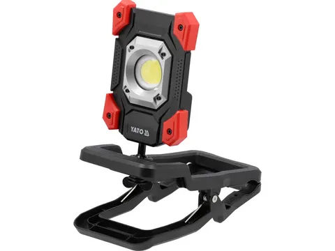 YATO REFLEKTOR PRZENOŚNY 20W 2000LM Z ZACISKIEM YT-818216