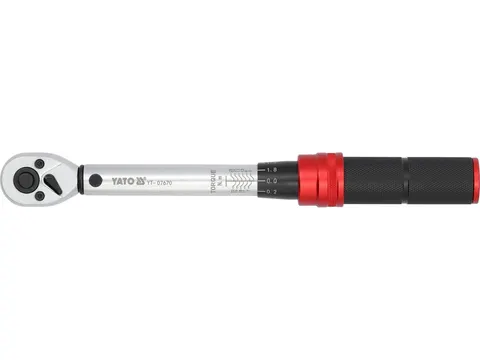 YATO KLUCZ DYNAMOMETRYCZNY 1/4" 5-25NM YT-07670