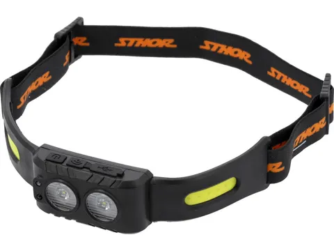 STHOR LATARKA CZOŁOWA AKUMULATOROWA COB LED 200LM 88682