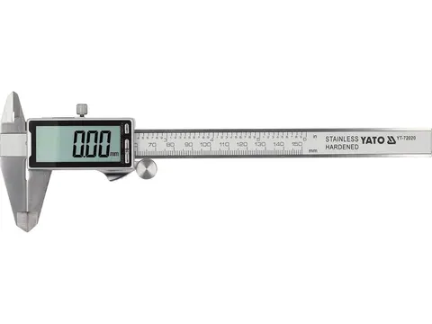 YATO SUWMIARKA ELEKTRONICZNA 150MM +/- 0,03MM EKRAN 2,4" DIN 862 YT-72020