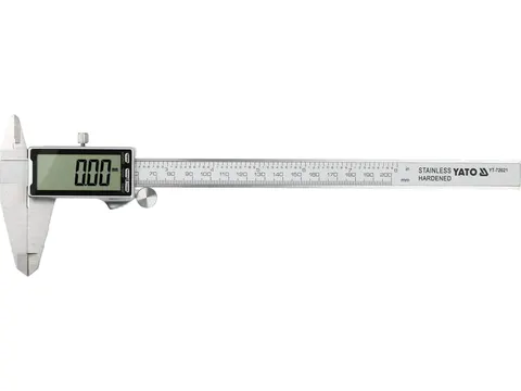 YATO SUWMIARKA ELEKTRONICZNA 200MM +/- 0,03MM EKRAN 2,4" DIN 862 YT-72021