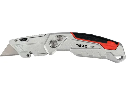 YATO NOŻYK Z WYSUWANYM OSTRZEM TRAPEZOWYM YT-75203