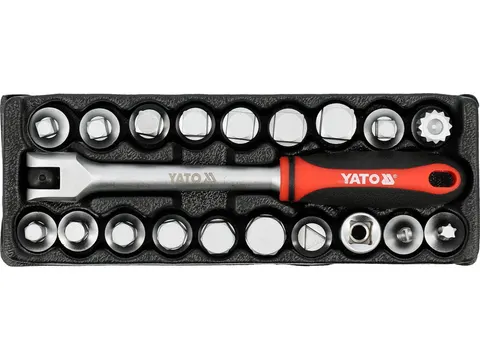 YATO KOMPLET KLUCZY DO KORKÓW OLEJU, 3/8" 20SZT YT-05992