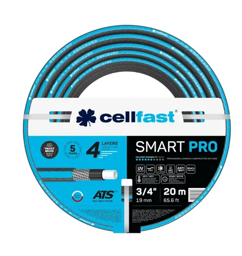 CELLFAST WĄŻ OGRODOWY SMART PRO ATS™ 3/4" 20 M 13-420