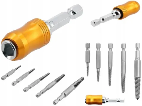 YATO ZESTAW WYKRĘTAKÓW DO ŚRUB 6 CZĘŚCI YT-05903