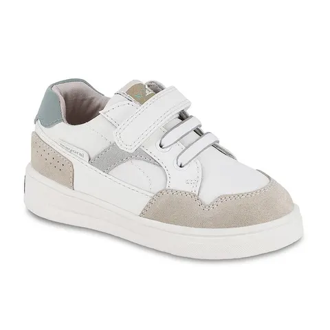 Buty wizytowe ze skóry dla chłopca Białe Mayoral 25-41664-066