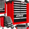 VERKE SZAFKA NARZĘDZIOWA 7+1 SZUFLAD RED V33101 – DARMOWA WYSYŁKA