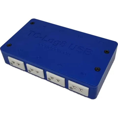 Tecnosoft TC-Log 8 USB – 8-kanałowy rejestrator temperatury do termopar z USB