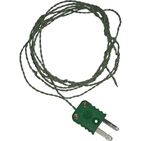 Tecnosoft TS19TCK – termopara typu K 2 m z wtyczką lub bez do rejestratora TC-Log