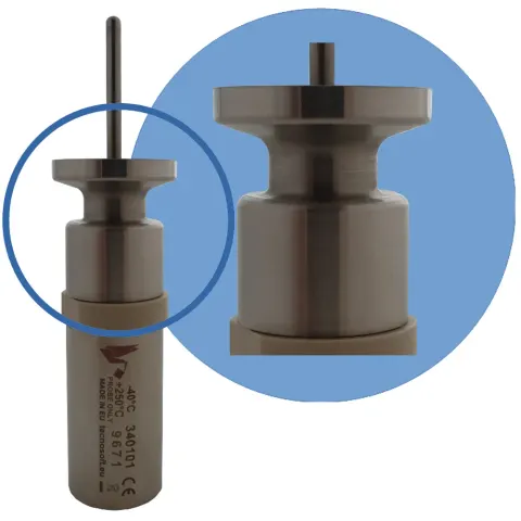 Tecnosoft MicroW L Tri-Clamp – sanitarny rejestrator temperatury do rurociągu