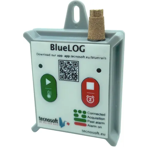 Tecnosoft BlueLOG XRH TS01BLXH – rejestrator Bluetooth wilgotności i wstrząsów